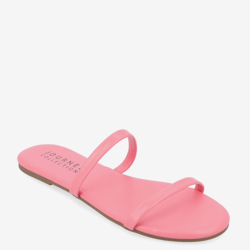 Journee Collection Adyrae Sandal NWOT Sz 9.5 Pink
